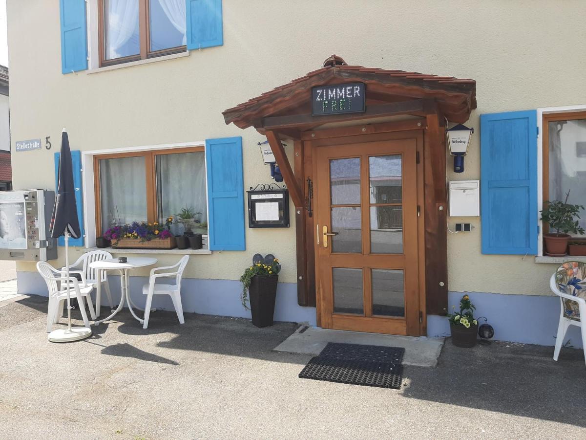 Gaestehaus Pension Waldhorn Weilen unter den Rinnen Exterior photo