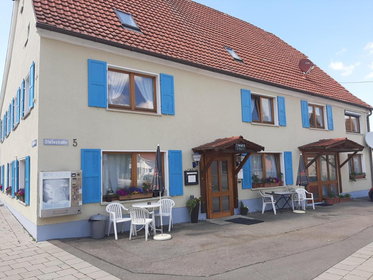 Gaestehaus Pension Waldhorn Weilen unter den Rinnen Exterior photo